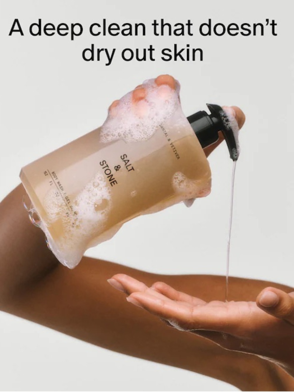NEW Salt & Stone Santal & Vetiver Body Wash - Picture 4 of 6